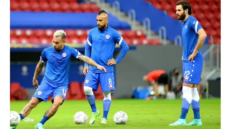 Eduardo Vargas, Arturo Vidal y Ben Brereton se conocieron en la Copa América de Brasil. Ahora el King sólo cuenta con el delantero de origen inglés para las Eliminatorias Qatar 2022