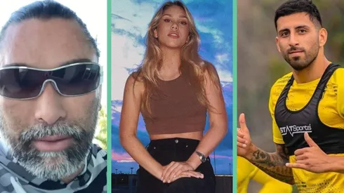 Marcelo Ríos, Conita Ríos y Guillermo Maripán.