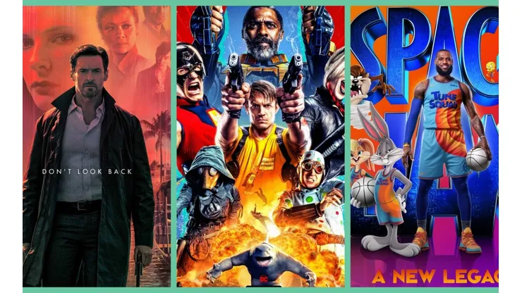 Reminiscencia, El Escuadrón Suicida y Space Jam 2 son algunos de los títulos favoritos.