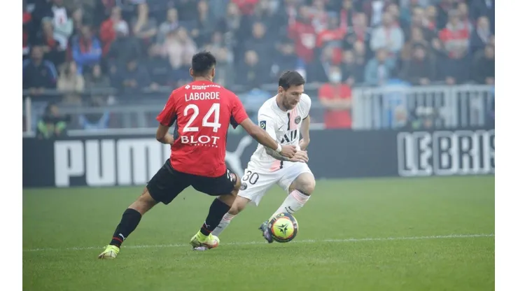 Lionel Messi tuvo un gran primer tiempo pero junto al PSG se quedó corto.
