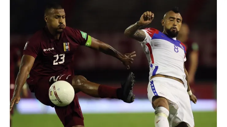 Rondón es una de las bajas de Venezuela ante Chile