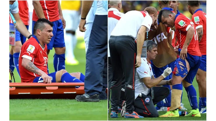 Gary Medel pasó a la historia por su épica actuación en la selección chilena ante Brasil en el Mundial de 2014