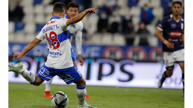 Diego Buonanotte viene de marcar su segundo gol en la temporada ante Deportes Melipilla.