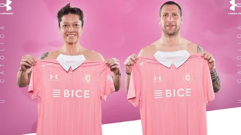 La franja presentó su indumentaria especial para el mes de octubre.