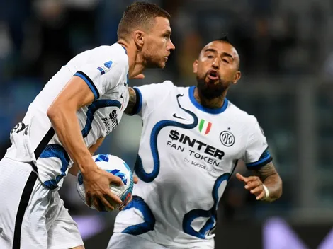 Vidal vuelve a las canchas y el Inter vence al Sassuolo