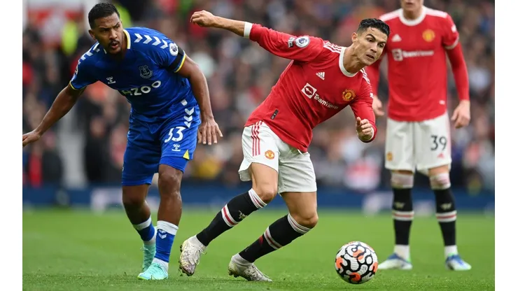 Manchester United no pudo con el Everton con un Cristiano Ronaldo que ingresó en la segunda parte