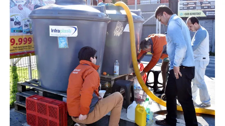 Habrán puntos de abastecimiento en cada comuna afectada.