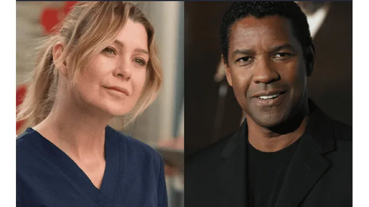 Ellen Pompeo revela fuerte pelea con Denzel Washington en el set de Grey's