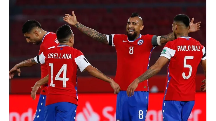 Arturo Vidal vive la nueva ficha triple, donde está suspendido para el primer duelo ante Perú por Eliminatorias. Foto: Agencia Uno