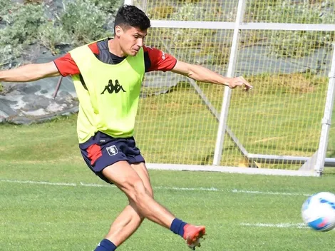 Pablo Galdames fue inscrito por el Genoa en Serie A