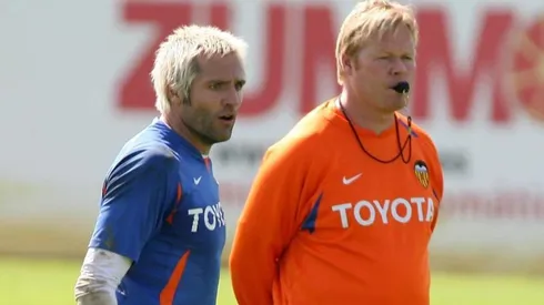 Cañizares fue entrenado por Koeman cuando defendió la camiseta del Valencia