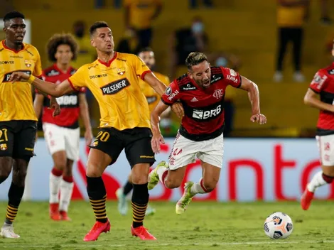 En Brasil "imitan" al Huaso Isla tras su partido en Flamengo