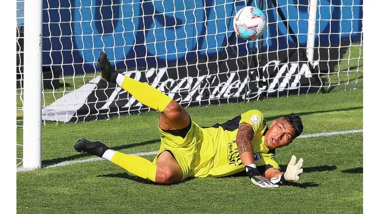 Brayan Cortés no tuvo mucho trabajo ante Universidad de Chile, pero el campeonato anterior lo pasó muy mal