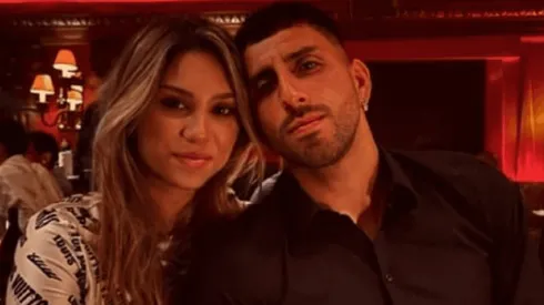 El seleccionado nacional dedicó tierno mensaje a su pareja.