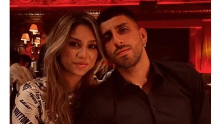 El seleccionado nacional dedicó tierno mensaje a su pareja.