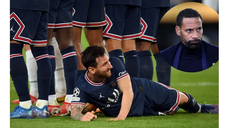 El histórico Rio Ferdinand no hubiese dejado que Lionel Messi fuera el cocodrilo.