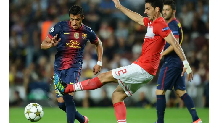 Alexis Sánchez es recordado por Barcelona por uno de sus goles en Champions League.