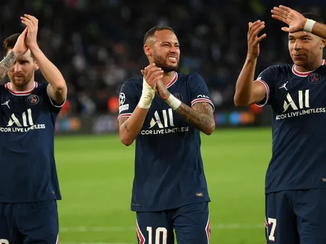 La foto de Neymar junto a Messi y Mbappé tras el triunfo