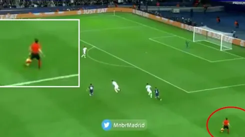 El asistente se olvidó de seguir la línea en el gol de Messi