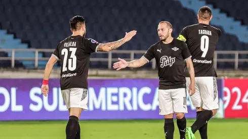 Marcelo Díaz no pudo disputar la semifinal de ida por lesión.