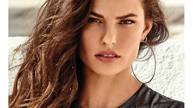 Dayane Mello en uno de sus trabajos como modelo.