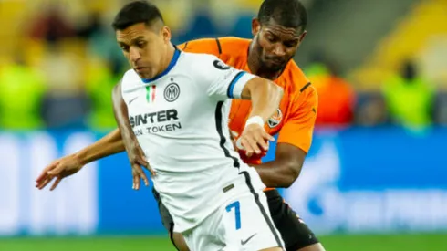 Alexis entró en la parte final del partido