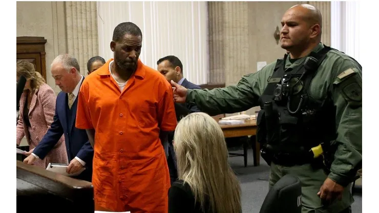 R. Kelly en la Corte de Nueva York.