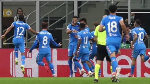 Suárez marcó el segundo del Atlético en los descuentos