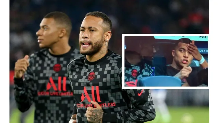 Mbappé fue captado criticando a Neymar en la Ligue 1