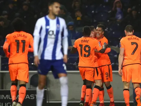 El trío sigue vigente: Mané, Salah y Firmino golean al Porto