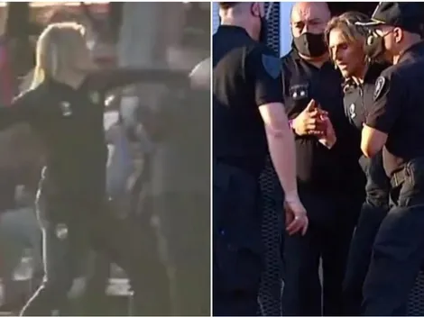 Beccacece explota en furiosa pataleta y se desquita con una botella