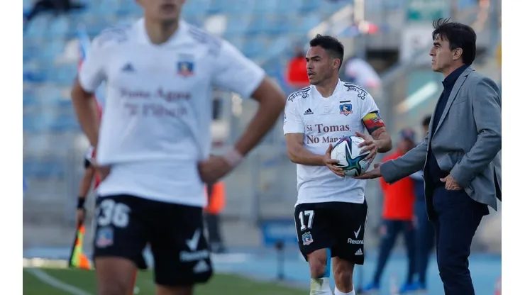 Quinteros junto a Suazo en Rancagua