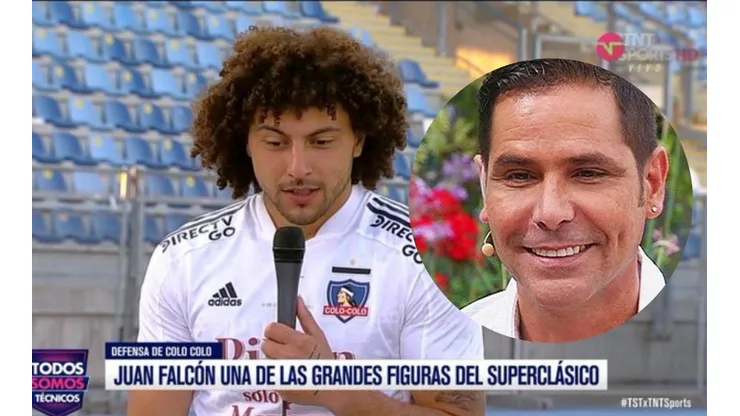 En TNT Sports confundieron a Maxi Falcón con el actor cubano Juan Falcón.