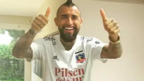 Vidal ya calienta el Superclásico entre Colo Colo y la U