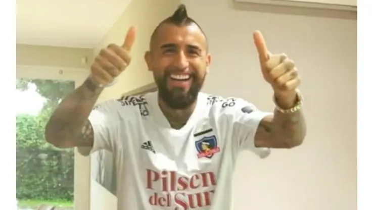Vidal ya calienta el Superclásico entre Colo Colo y la U
