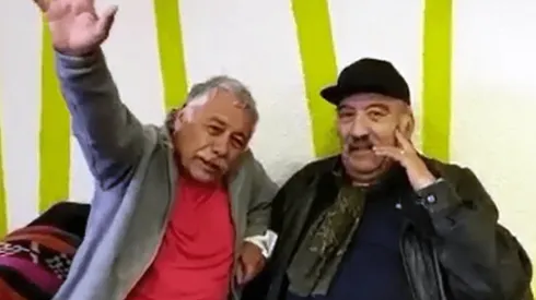 Carlos Caszely y Negro Ahumada se reencontraron como en Colo Colo 73.
