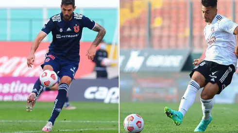 Joaquín Larrivey e Iván Morales son los máximos goleadores de Universidad de Chile y Colo Colo.