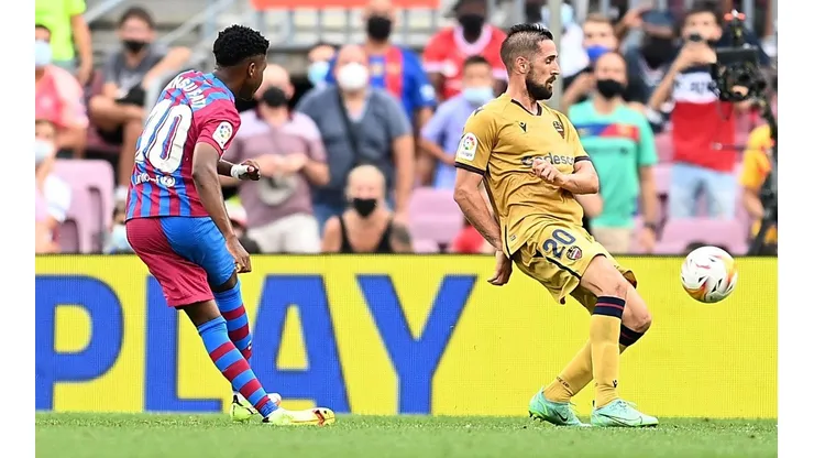 Ansu Fati volvió por la puerta grande portando la 10 de Lionel Messi.