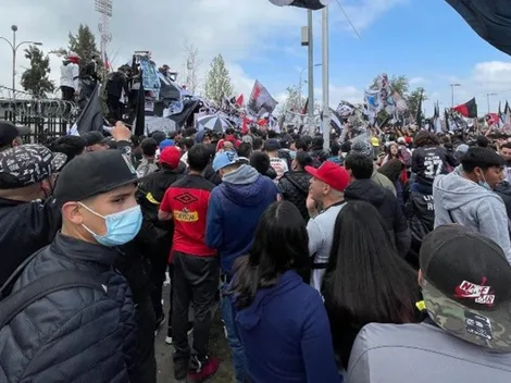 Arenganzo albo: Colo Colo convocó a miles de hinchas albos