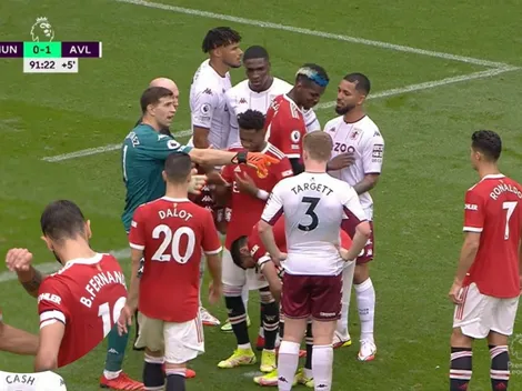 Show de Dibu: Le pide a CR7 que cobre penal e intimida a Bruno