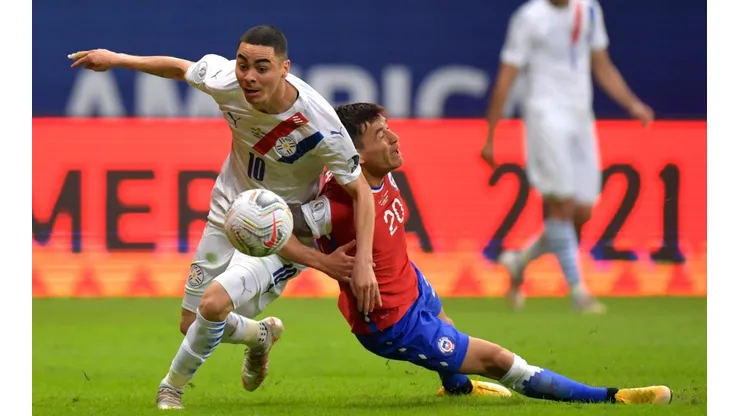 Miguel Almirón fue un auténtico dolor de cabeza para Chile en Copa América.