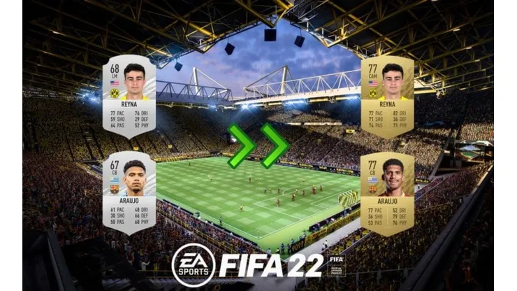 Estos son los 10 jugadores que más evolucionaron en FIFA 22
