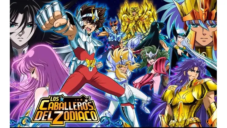 La serie animé Caballeros del Zodíaco fue originalmente presentada en 1986.