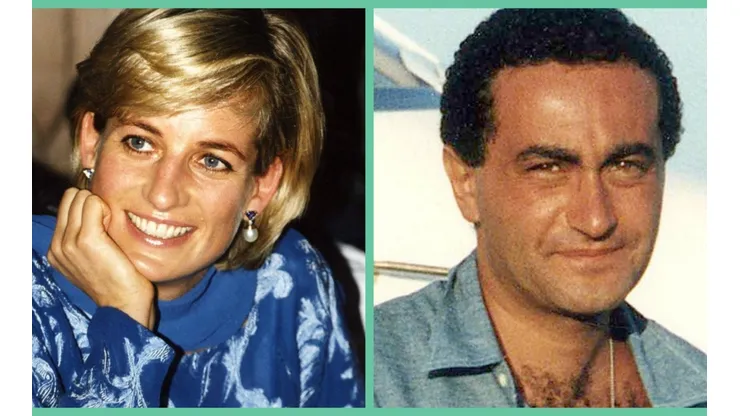 Diana de Gales y Dodi Al-Fayed.