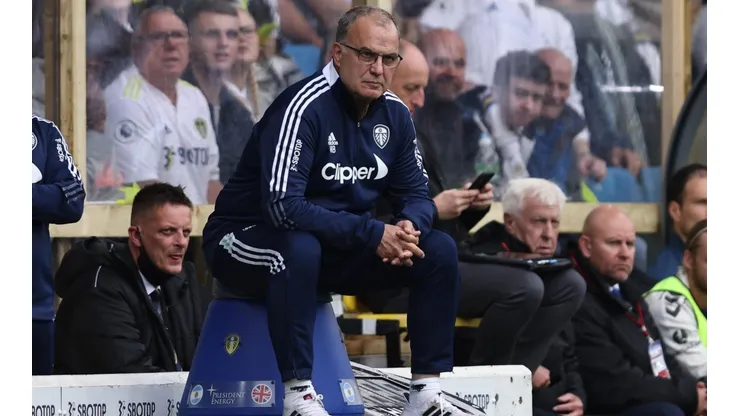 Marcelo Bielsa y un inicio de temporada complicado en el Leeds.