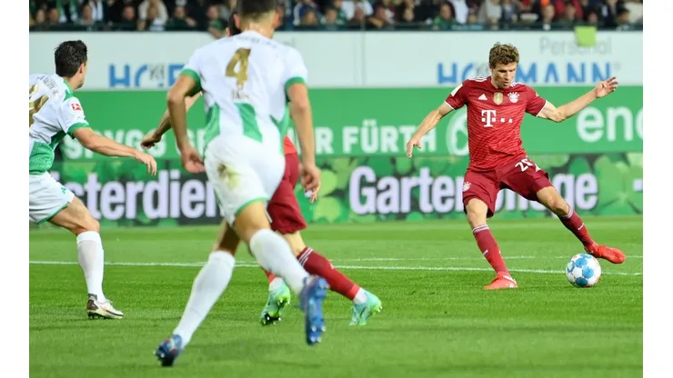 Thomas Müller se convirtió en el tercer máximo goleador del Bayern Munich en la historia con 218.