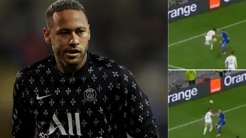 Neymar reclamó por la amarilla que recibió Lucas Paquetá