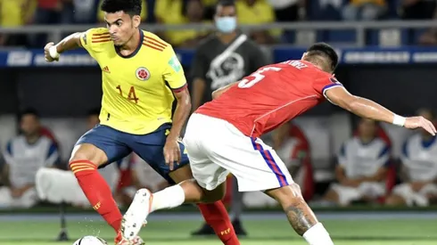 Luis Díaz completó un partidazo frente a la Roja