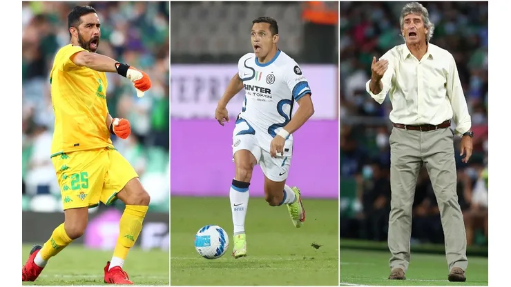 Claudio Bravo, Manuel Pellegrini y Alexis Sánchez pueden compartir vestuario en Betis