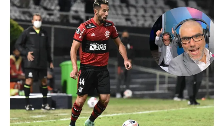 Manuel de Tezanos transmitirá al Flamengo de Mauricio Isla en Copa Libertadores junto a Alejandro Lorca.